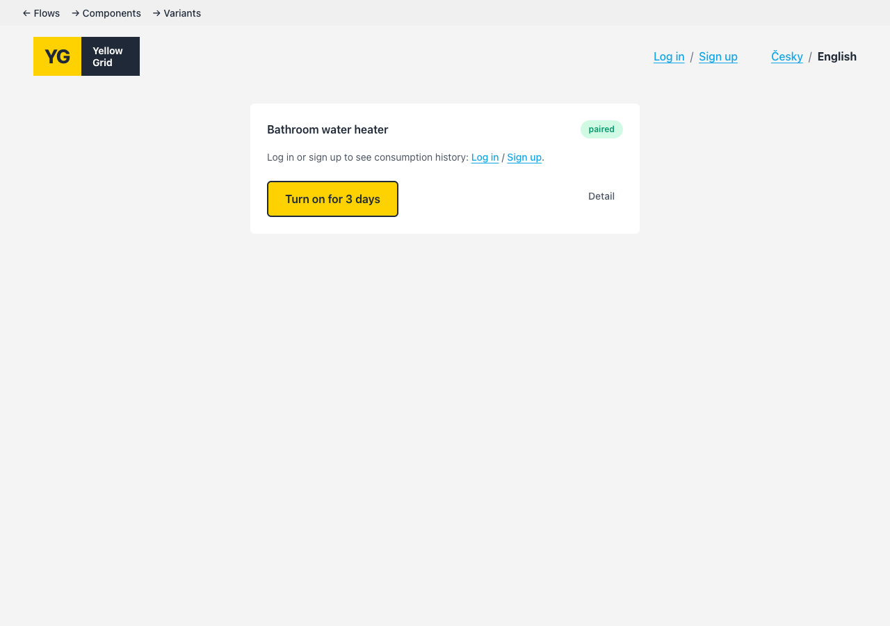 Step 2 — Device overview preview